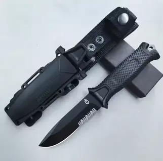 Couteau de Survie en Plein Air – Acier Inoxydable, Tactique, Pliable, Camping & Randonnée