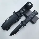 Couteau de Survie en Plein Air – Acier Inoxydable, Tactique, Pliable, Camping & Randonnée