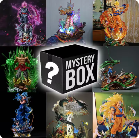Dragon Ball Figure Mystery Anime Blind Lucky Box, Goku, Frieza, Vegeta, Broly, Super Saisuperb
