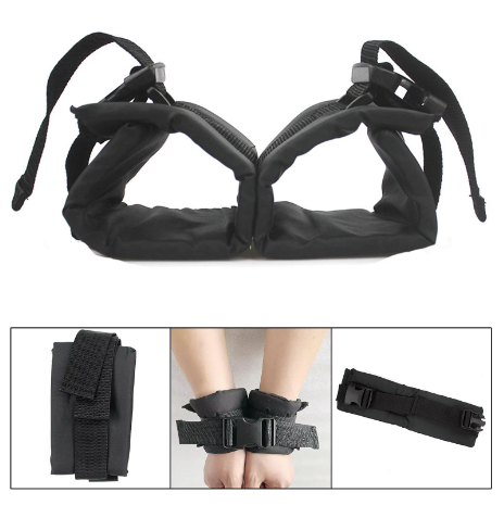Ceinture de Fixation Anti-Rayures, Sangle de Retenue Postopératoire, Support de Membre pour Elmanes, Adultes, Mains, Pieds