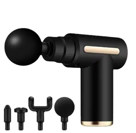 Pistolet de massage des tissus profonds portable, vitesse réglable, équipement pour tout le corps, mini, léger